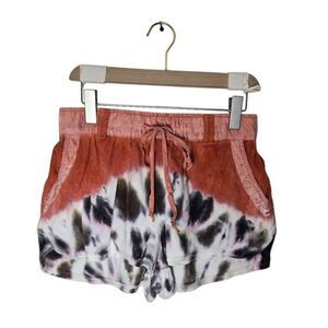 Young Fabulous & Broke Tie Dye Terry Cloth Shorts Women’s Size Large